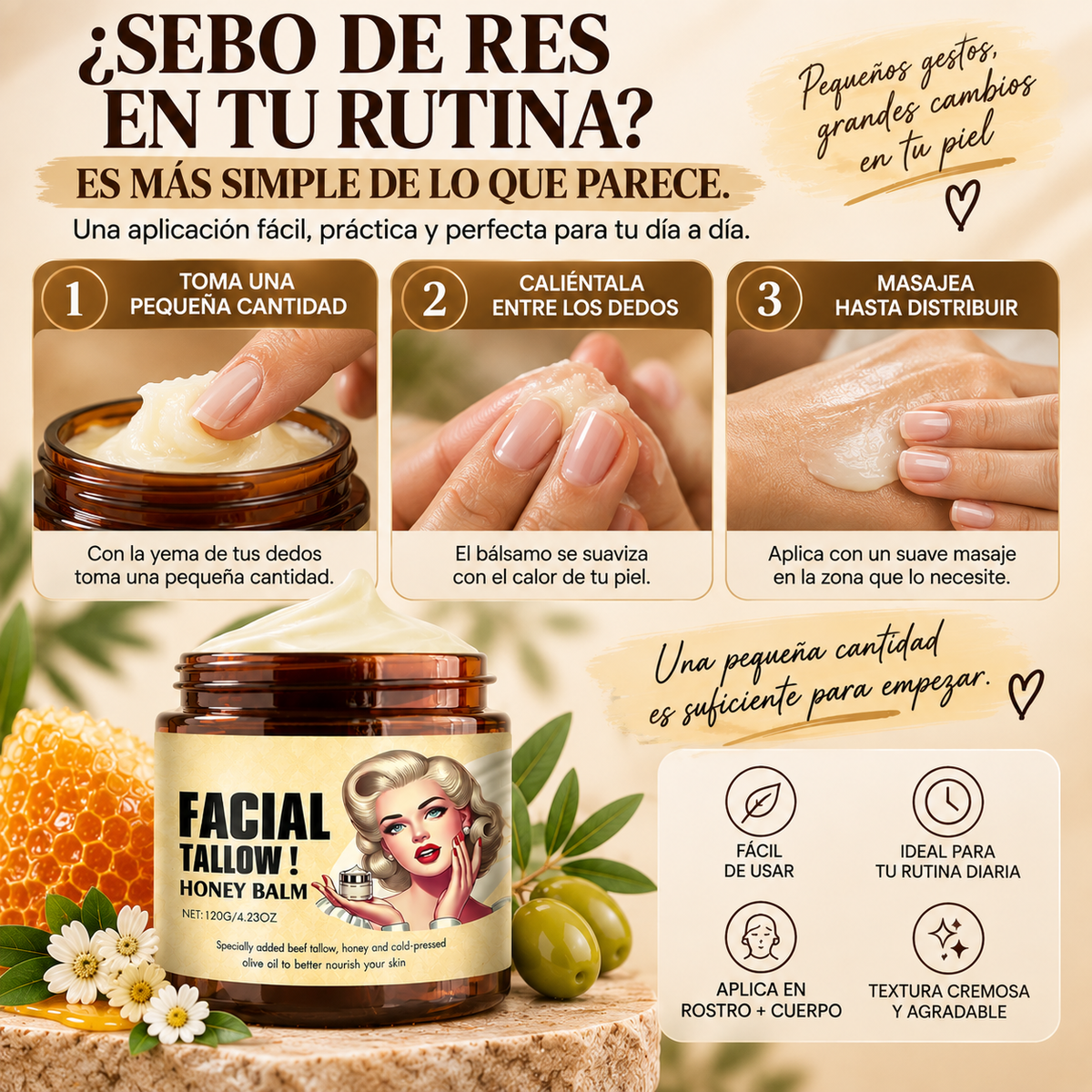 Tollew facial Balsamo de Miel 120g