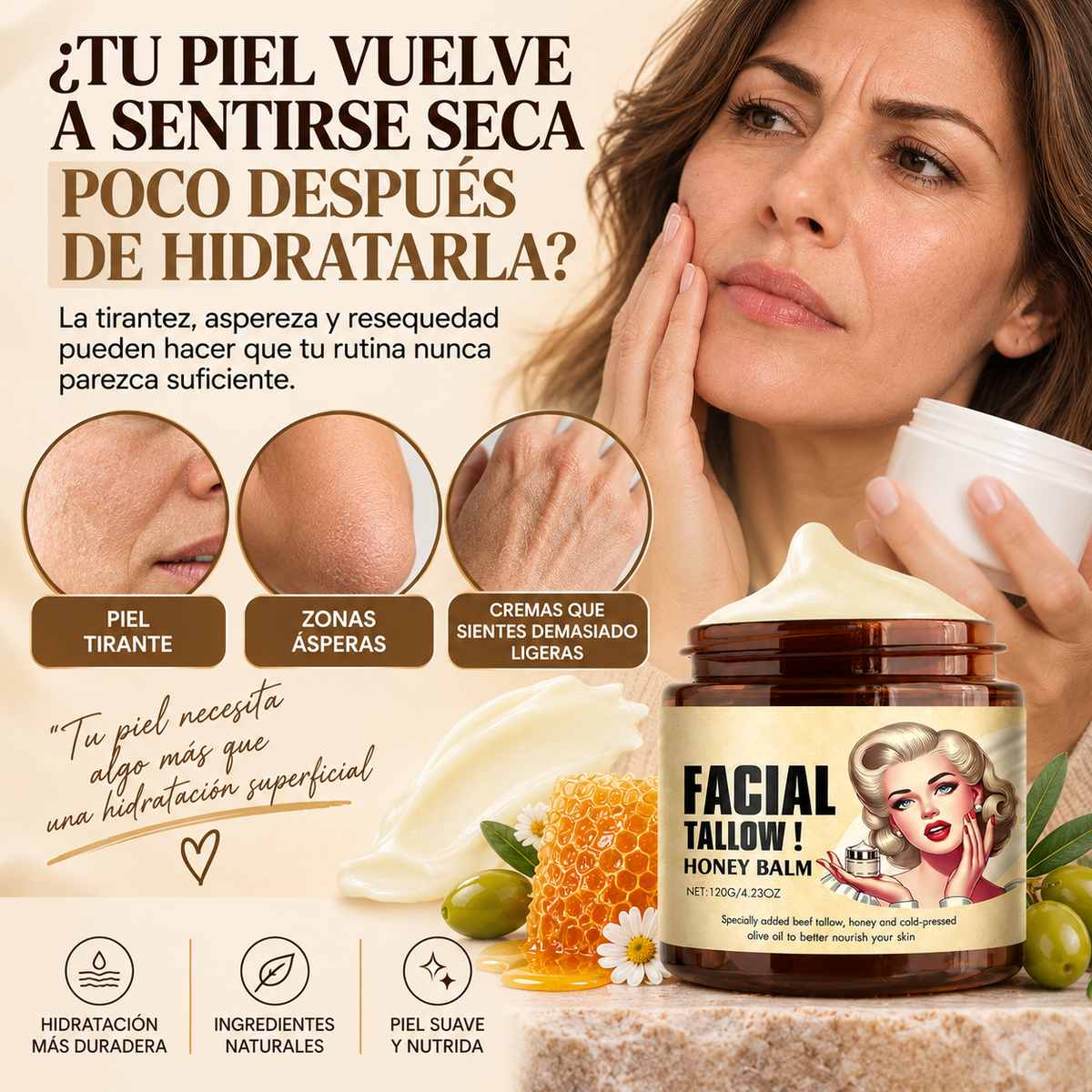 Tollew facial Balsamo de Miel 120g