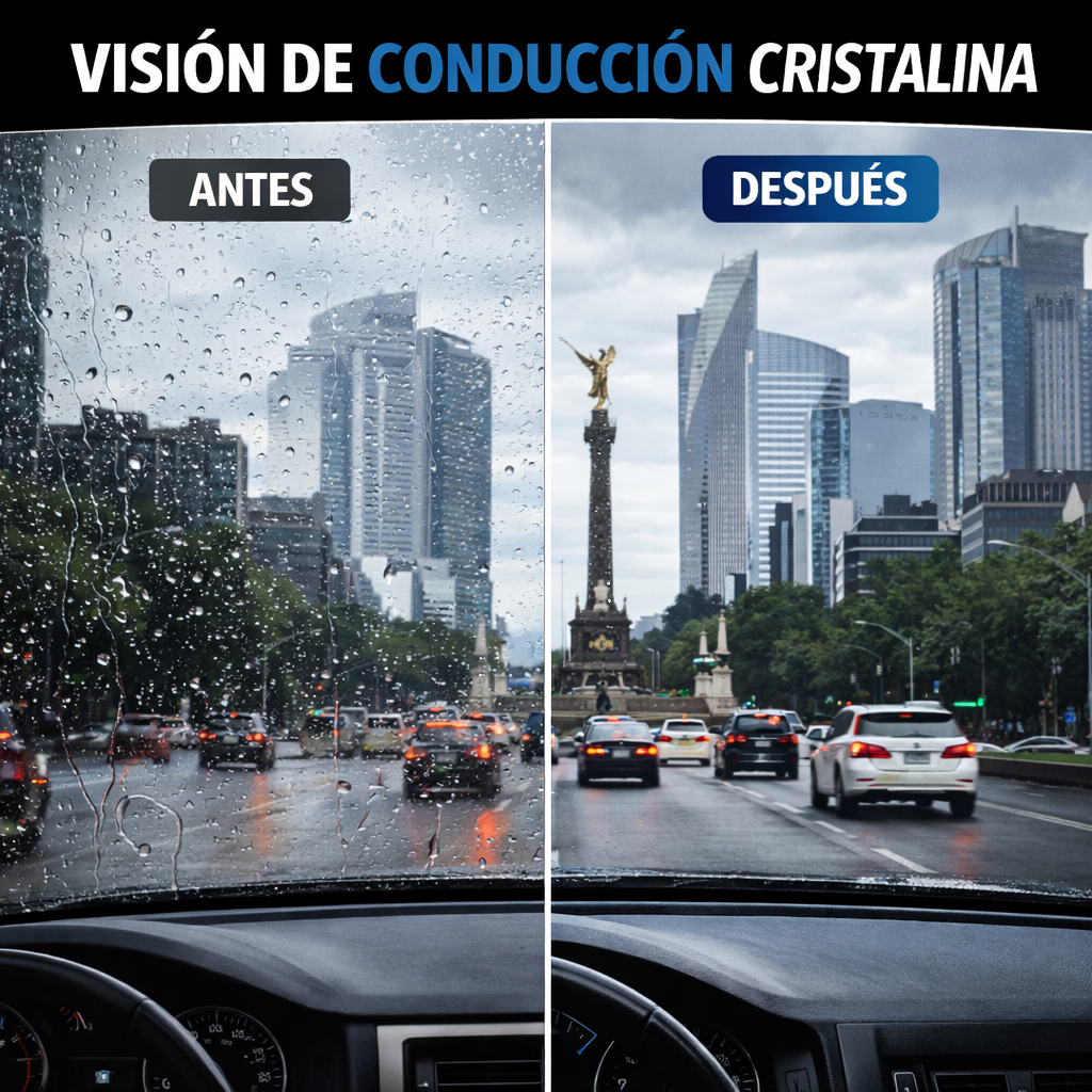 CLEARDRIVE™|LimpiadorAnti-Grasa con Efecto Repelente de Agua