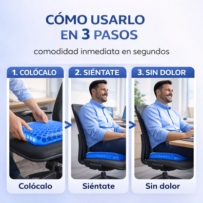 ZeroDolor™- Cojín Ergonómico Lumbar y Dolor Lumbar