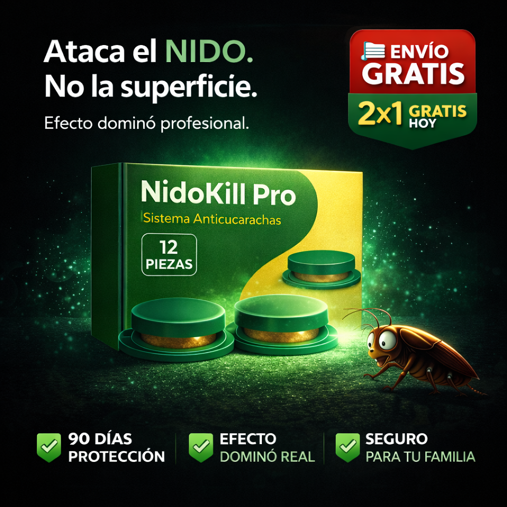 NidoKill Pro–Anticucarachas 12 Trampas