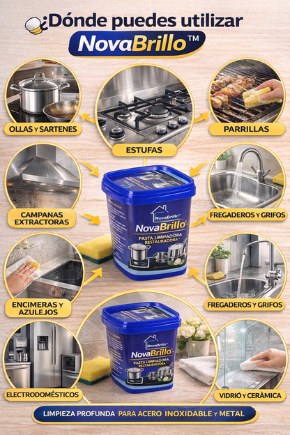 NovaBrillo™ – Pasta Restauradora