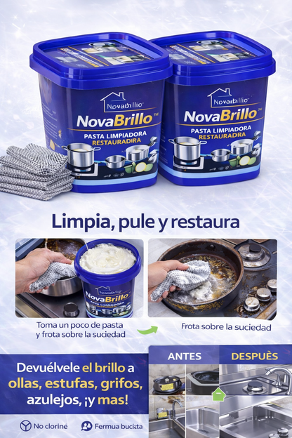 NovaBrillo™ – Pasta Restauradora