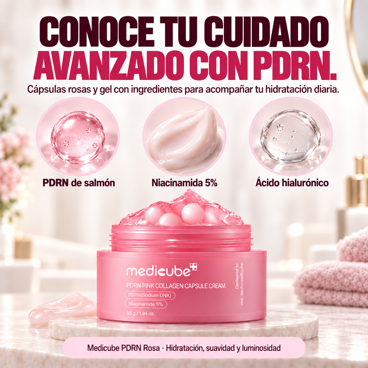 Crema con PDRN de Salmón – Medicube