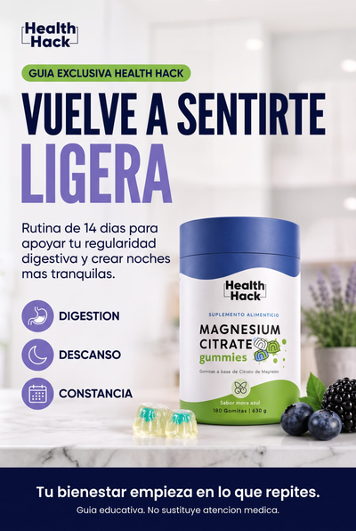 Rutina para apoyar tu digestion y para tus noches