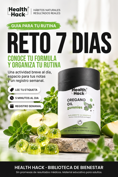 RETO 7 DÍAS: FÓRMULA Y RUTINA